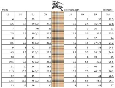 burberry maat 4|Burberry size chart pdf.